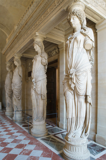 Paris, Musée du Louvre, Salle des Cariatides