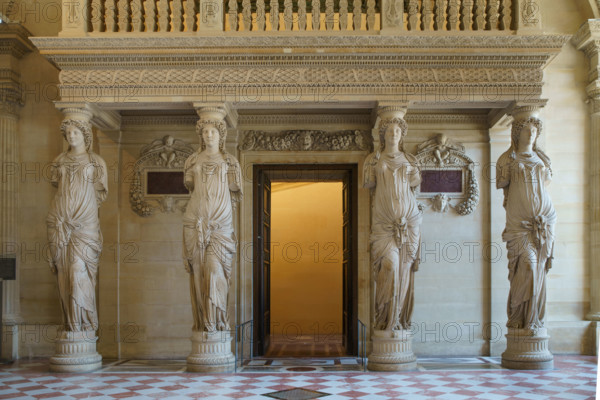 Paris, Musée du Louvre, Salle des Cariatides