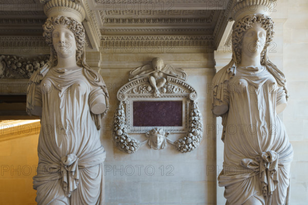 Paris, Musée du Louvre, Salle des Cariatides