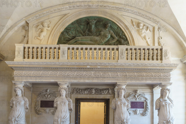Paris, Musée du Louvre, Salle des Cariatides