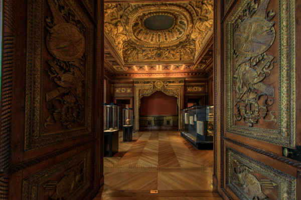 Paris, Musée du Louvre, Chambre à coucher du roi Louis XIV