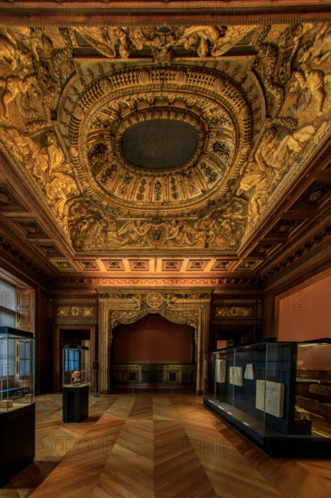 Paris, Musée du Louvre, Chambre à coucher du roi Louis XIV