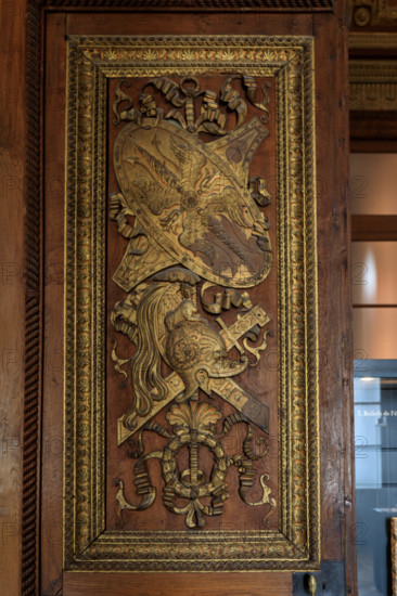 Paris, Musée du Louvre, Chambre à coucher du roi Louis XIV