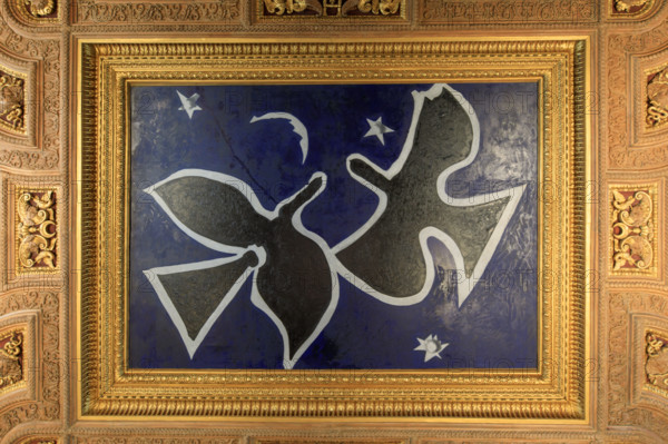 Paris, Musée du Louvre, "Les Oiseaux" de Georges Braque
