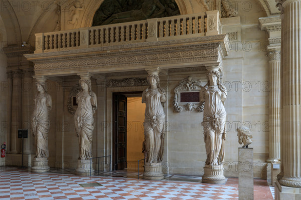 Paris, Musée du Louvre, Salle des Cariatides
