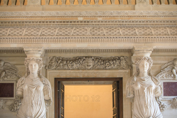 Paris, Musée du Louvre, Salle des Cariatides