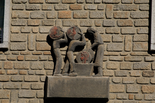 france, région Normandie, Orne, Flers, rue henri Laforest,