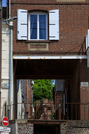 france, région Hauts de france, Somme, Ault, ruellette saint Pierre,