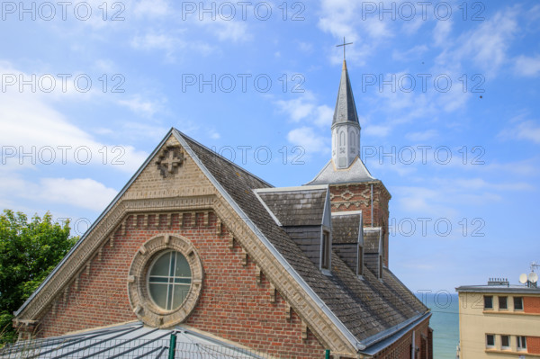 france, région Hauts de france, Somme, Ault, chapelle d'Onival,
