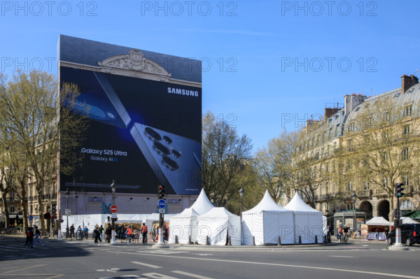 Paris, place Saint-Michel