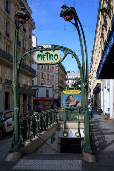 Paris, métro Réaumur-Sébastopol