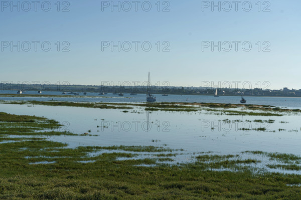 france, region Normandie, Manche, cotentin, Agon coutainville, pointe d'Agon,