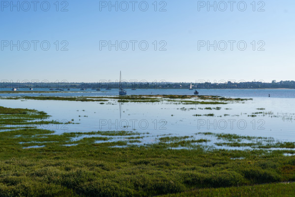france, region Normandie, Manche, cotentin, Agon coutainville, pointe d'Agon,