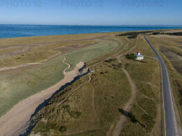 france, region Normandie, Manche, cotentin, Agon coutainville, pointe d'Agon,