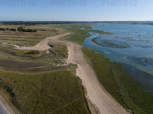 france, region Normandie, Manche, cotentin, Agon coutainville, pointe d'Agon,
