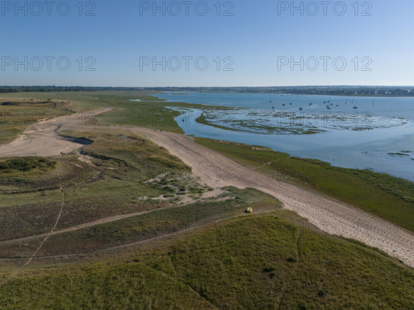 france, region Normandie, Manche, cotentin, Agon coutainville, pointe d'Agon,