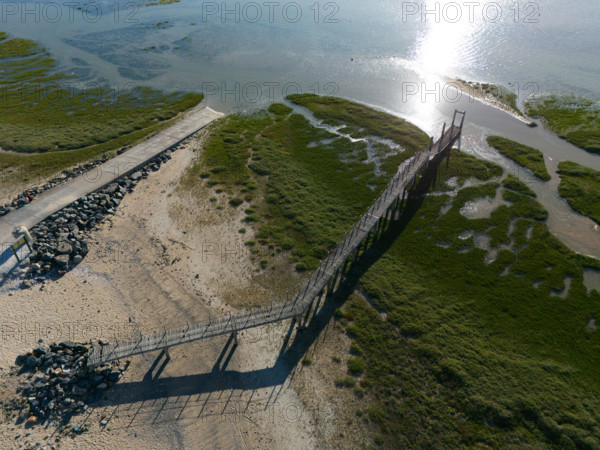 france, region Normandie, Manche, cotentin, Agon coutainville, pointe d'Agon,