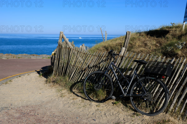 france, region Normandie, Manche, cotentin, Agon coutainville,, plage de la Poulette, babine,