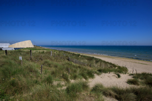 france, region Normandie, Manche, cotentin, plages du debarquement, Sainte-Marie du Mont,  Utah Beach,