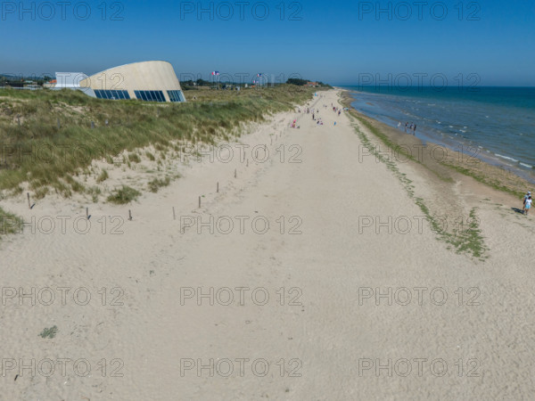 france, region Normandie, Manche, cotentin, plages du debarquement, Sainte-Marie du Mont,  Utah Beach,