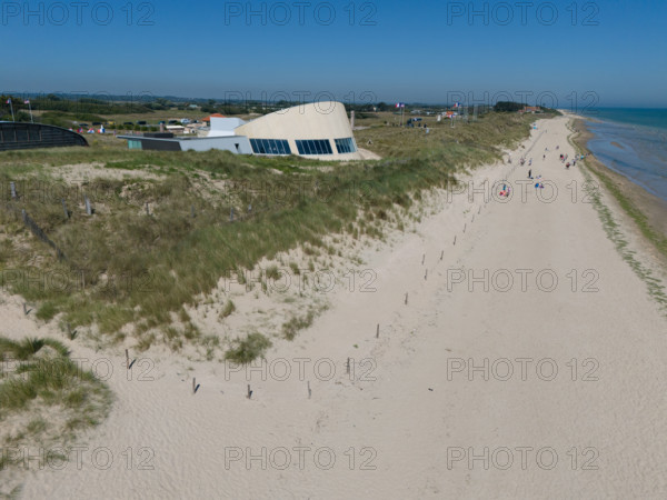 france, region Normandie, Manche, cotentin, plages du debarquement, Sainte-Marie du Mont,  Utah Beach,