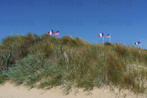 france, region Normandie, Manche, cotentin, plages du debarquement, Sainte-Marie du Mont,  Utah Beach,