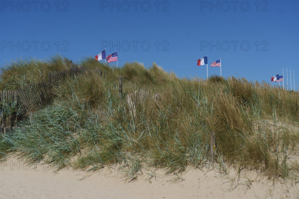 france, region Normandie, Manche, cotentin, plages du debarquement, Sainte-Marie du Mont,  Utah Beach,