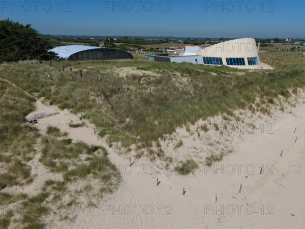 france, region Normandie, Manche, cotentin, plages du debarquement, Sainte-Marie du Mont,  Utah Beach,