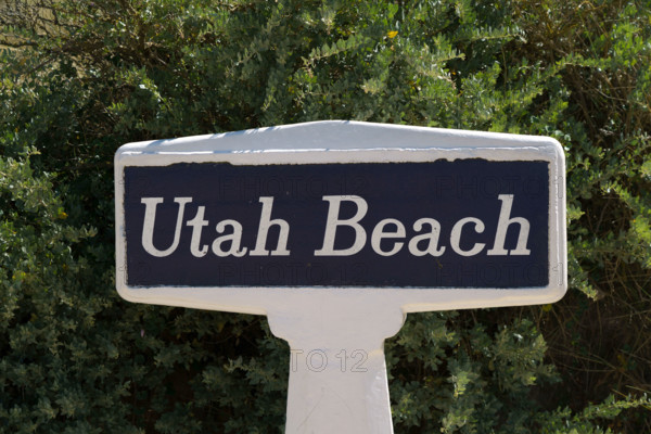 france, region Normandie, Manche, cotentin, plages du debarquement, Sainte-Marie du Mont,  Utah Beach,