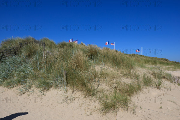 france, region Normandie, Manche, cotentin, plages du debarquement, Sainte-Marie du Mont,  Utah Beach,