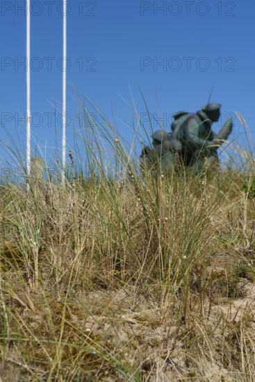 france, region Normandie, Manche, cotentin, plages du debarquement, Sainte-Marie du Mont,  Utah Beach,