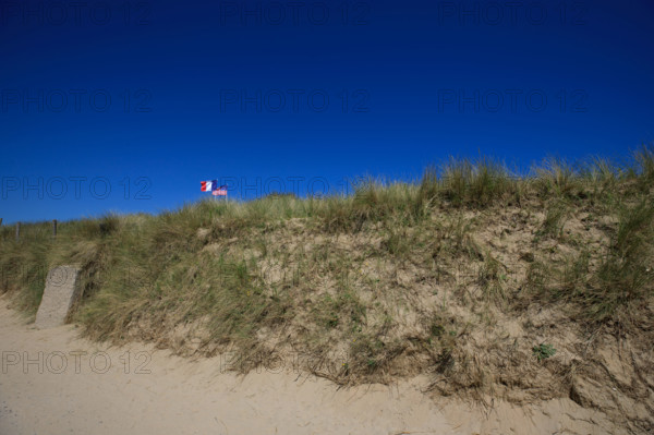 france, region Normandie, Manche, cotentin, plages du debarquement, Sainte-Marie du Mont,  Utah Beach,