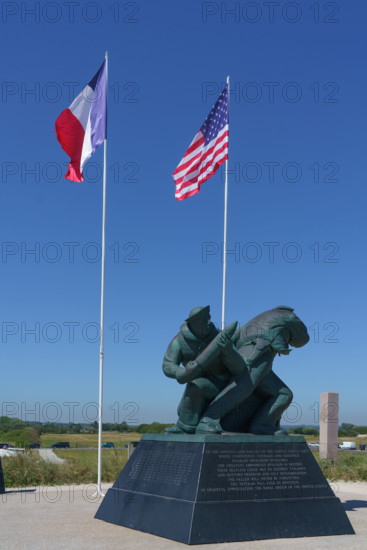 france, region Normandie, Manche, cotentin, plages du debarquement, Sainte-Marie du Mont,  Utah Beach,