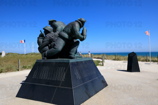 france, region Normandie, Manche, cotentin, plages du debarquement, Sainte-Marie du Mont,  Utah Beach,