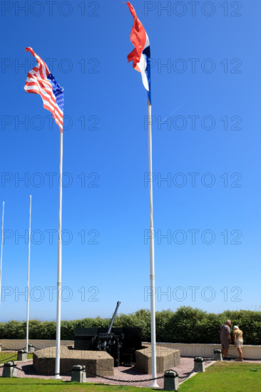 france, region Normandie, Manche, cotentin, plages du debarquement, Sainte-Marie du Mont,  Utah Beach,
