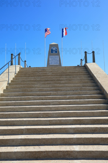 france, region Normandie, Manche, cotentin, plages du debarquement, Sainte-Marie du Mont,  Utah Beach,