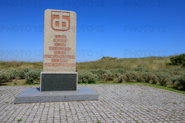 france, region Normandie, Manche, cotentin, plages du debarquement, Sainte-Marie du Mont,  Utah Beach,