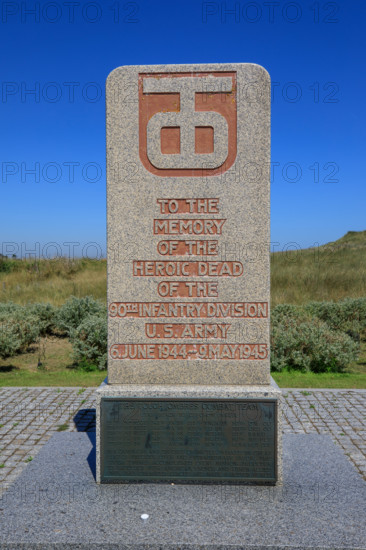 france, region Normandie, Manche, cotentin, plages du debarquement, Sainte-Marie du Mont,  Utah Beach,