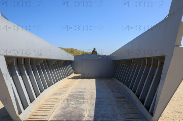 france, region Normandie, Manche, cotentin, plages du debarquement, Sainte-Marie du Mont,  Utah Beach,