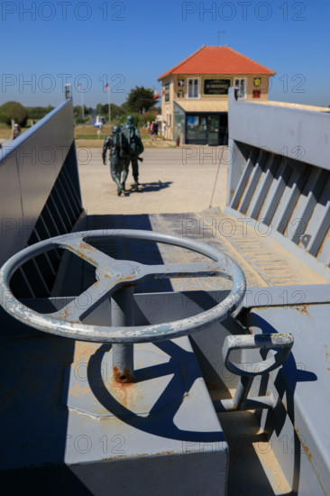 france, region Normandie, Manche, cotentin, plages du debarquement, Sainte-Marie du Mont,  Utah Beach,