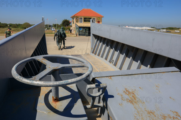 france, region Normandie, Manche, cotentin, plages du debarquement, Sainte-Marie du Mont,  Utah Beach,
