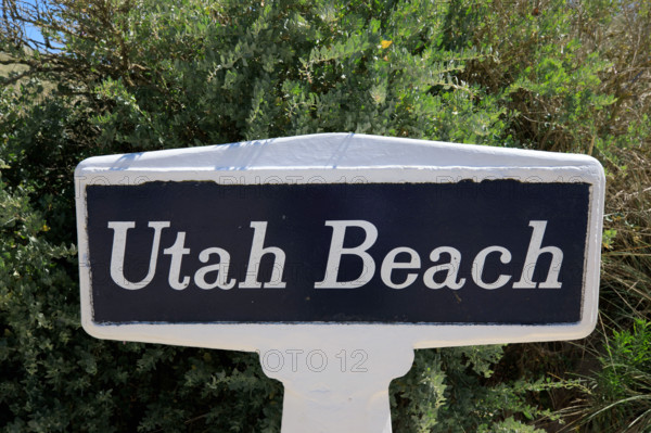 france, region Normandie, Manche, cotentin, plages du debarquement, Sainte-Marie du Mont,  Utah Beach,
