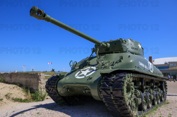 france, region Normandie, Manche, cotentin, plages du debarquement, Sainte-Marie du Mont,  Utah Beach,