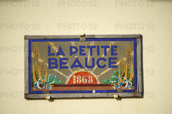 France, region Normandie, Manche, cotentin, Agon coutainville,  plage, rue dramad derriere la promenade de Chausey,  la petite Beauce