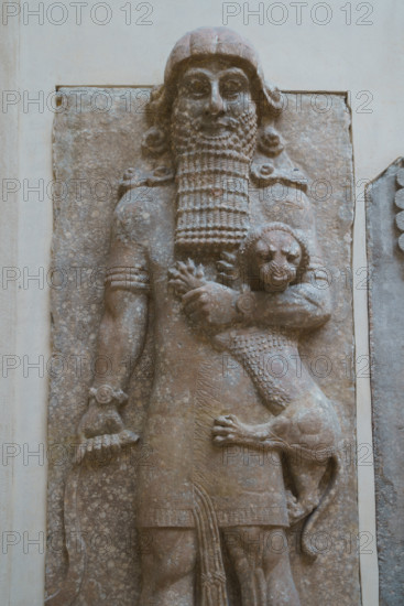 France, région Ile de France, Paris 1e arrondissement, musee du Louvre, antiquités orientales, les Lamassu, gardiens de portes assyriens, palais de Sargon II à Dur-Sharrukin,