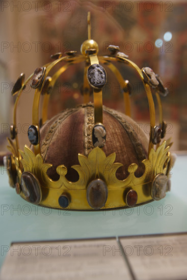 France, région Ile de France, Paris 1e arrondissement, musee du Louvre, Collections médiévales, couronne de Charlemagne