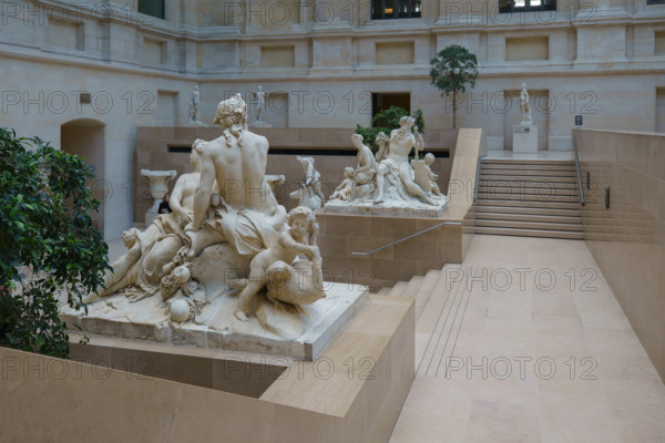 France, région Ile de France, Paris 1e arrondissement, musee du Louvre, cour Puget,