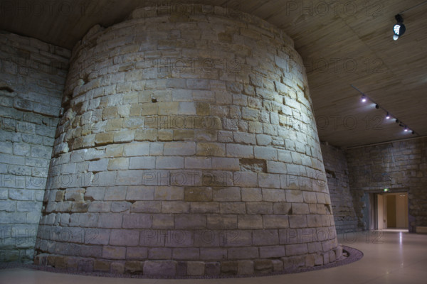 France, région Ile de France, Paris 1e arrondissement, musee du Louvre, le louvre médieval, fondations de philippe Auguste,