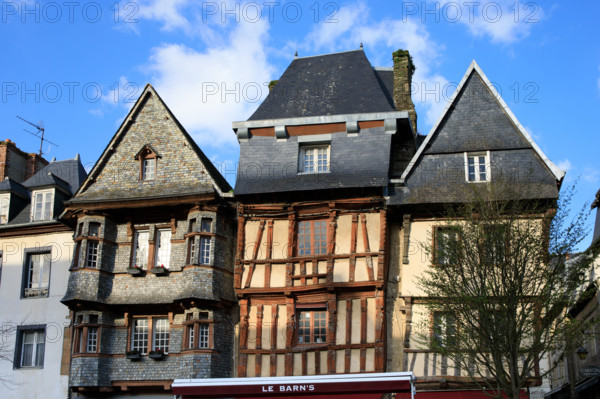 FRance, région Bretagne, Côtes d'Armor, lannion,place du général Leclerc,