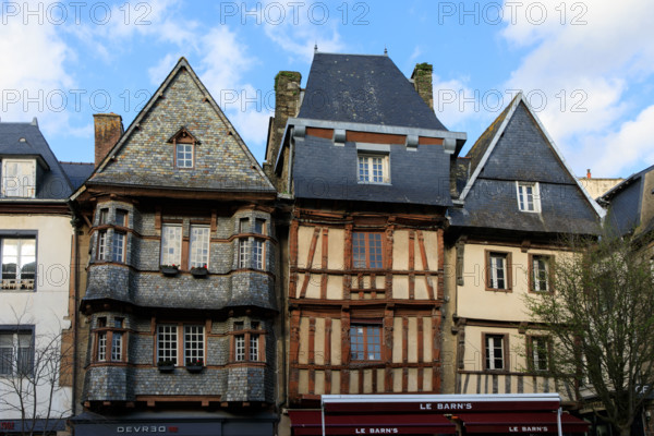 FRance, région Bretagne, Côtes d'Armor, lannion,place du général Leclerc,